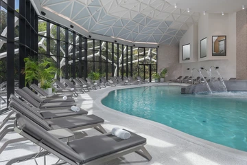 Contemporary Beachfront Villa with Pool in Bale