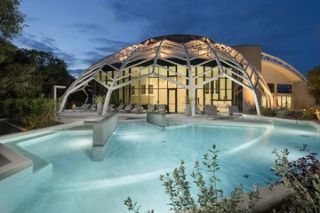 Contemporary Beachfront Villa with Pool in Bale