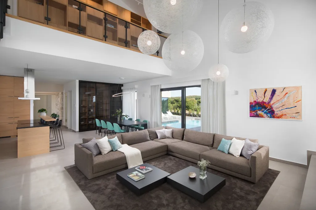Elegant Spa Villa with Indoor and Outdoor Pools, Bale