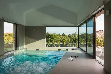 Elegant Spa Villa with Indoor and Outdoor Pools, Bale