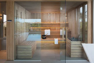 Elegant Spa Villa with Indoor and Outdoor Pools, Bale