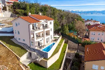 Spacious 6-Bedroom Villa with Pool in Opatija