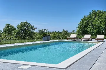 Modern Poolside Villa Retreat in Pazin