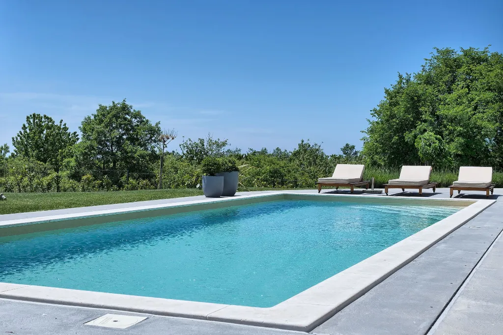 Modern Poolside Villa Retreat in Pazin