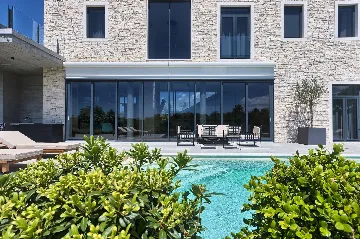 Modern Poolside Villa Retreat in Pazin