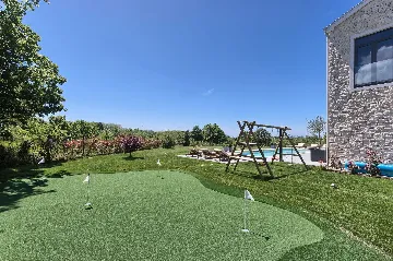 Modern Poolside Villa Retreat in Pazin