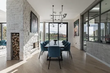 Modern Poolside Villa Retreat in Pazin