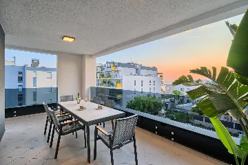 Modern Apartment with Shared Pool in Split