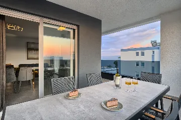 Modern Apartment with Shared Pool in Split