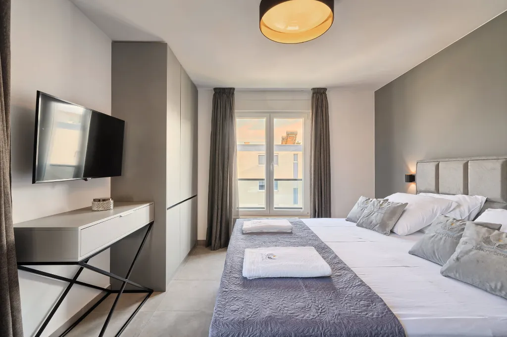 Modern Apartment with Shared Pool in Split