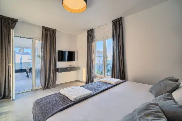 Modern Apartment with Shared Pool in Split