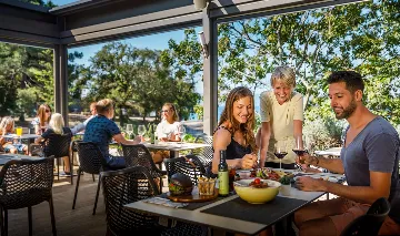 Family Villa Retreat with Terrace in Njivice