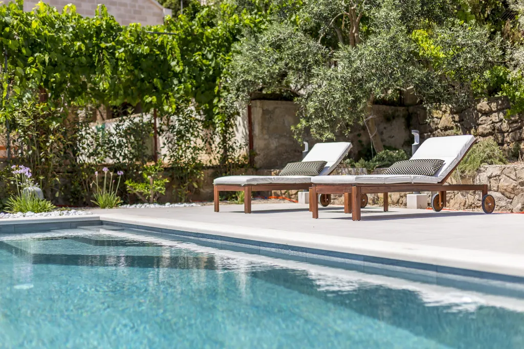 Seaside Stone Villa with Pool in Selca