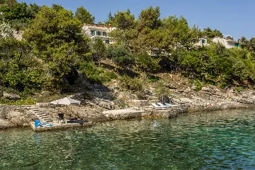 Seaside Stone Villa with Pool in Selca