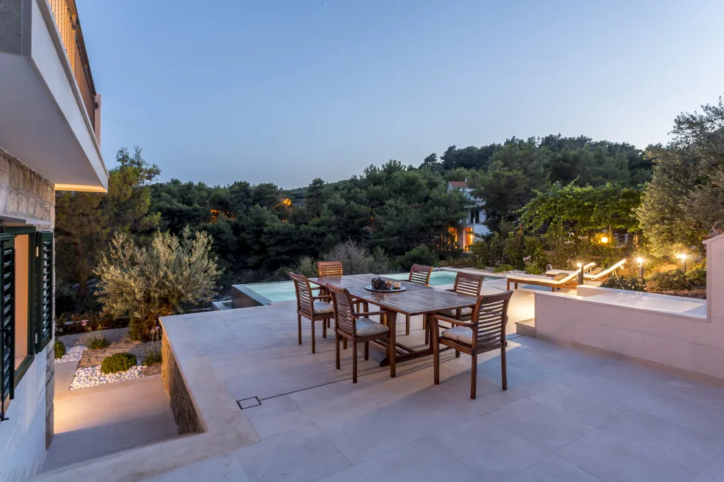 Seaside Stone Villa with Pool in Selca