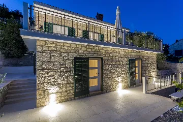 Seaside Stone Villa with Pool in Selca