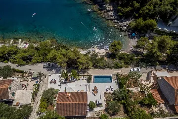 Seaside Stone Villa with Pool in Selca