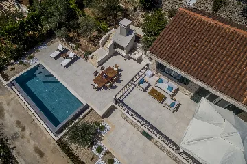 Seaside Stone Villa with Pool in Selca