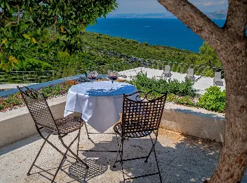 Seaside Family Villa with Pool in Pučišća