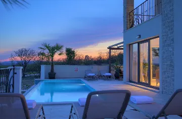 Modern Villa with Pool in Vrbnik