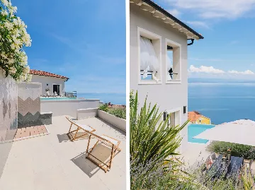 Contemporary Villa Retreat with Pool in Opatija