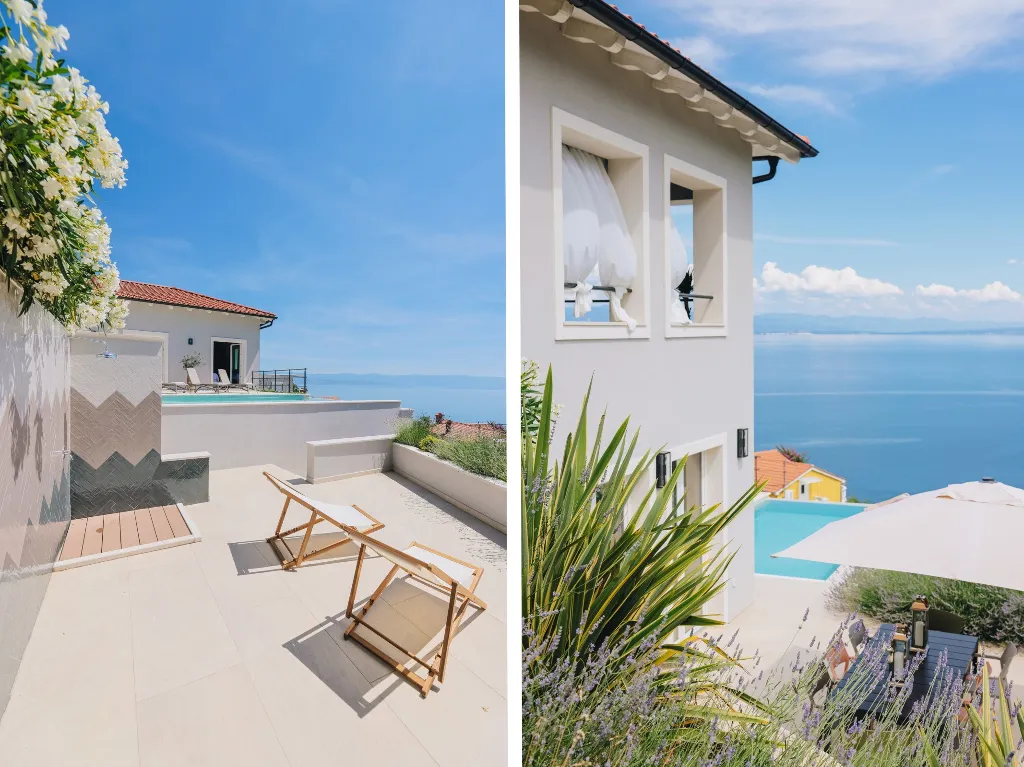 Contemporary Villa Retreat with Pool in Opatija