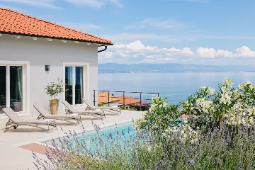 Contemporary Villa Retreat with Pool in Opatija