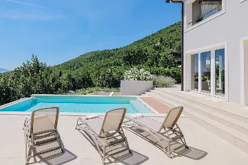 Contemporary Villa Retreat with Pool in Opatija