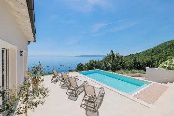 Contemporary Villa Retreat with Pool in Opatija