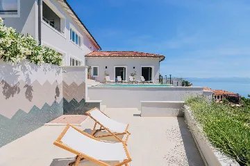 Contemporary Villa Retreat with Pool in Opatija