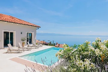 Contemporary Villa Retreat with Pool in Opatija