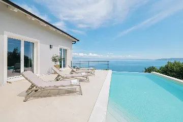 Contemporary Villa Retreat with Pool in Opatija