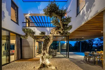 Contemporary Holiday Villa with Pool in Svetvinčenat