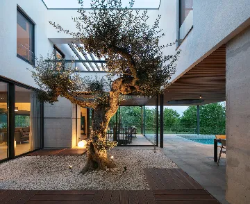 Contemporary Holiday Villa with Pool in Svetvinčenat