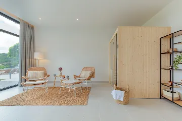 Modern Seaview Villa with Infinity Pool in Rabac