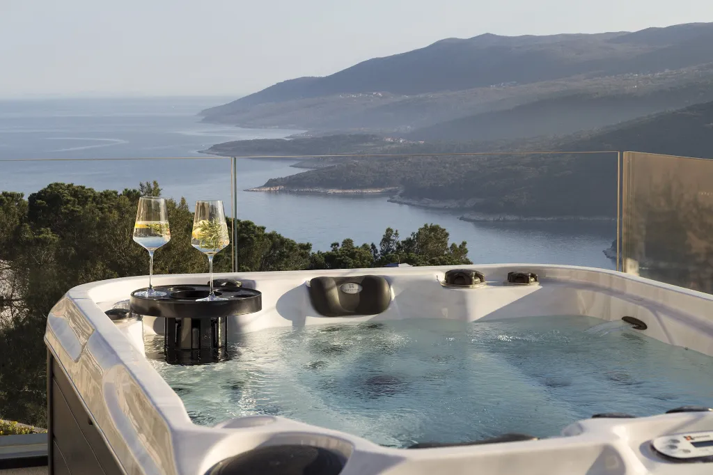 Modern Seaview Villa with Infinity Pool in Rabac