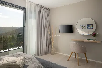 Modern Seaview Villa with Infinity Pool in Rabac