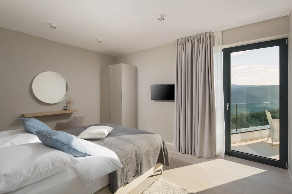 Modern Seaview Villa with Infinity Pool in Rabac
