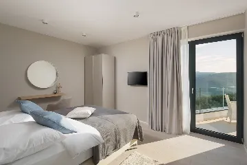 Modern Seaview Villa with Infinity Pool in Rabac