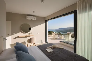 Modern Seaview Villa with Infinity Pool in Rabac