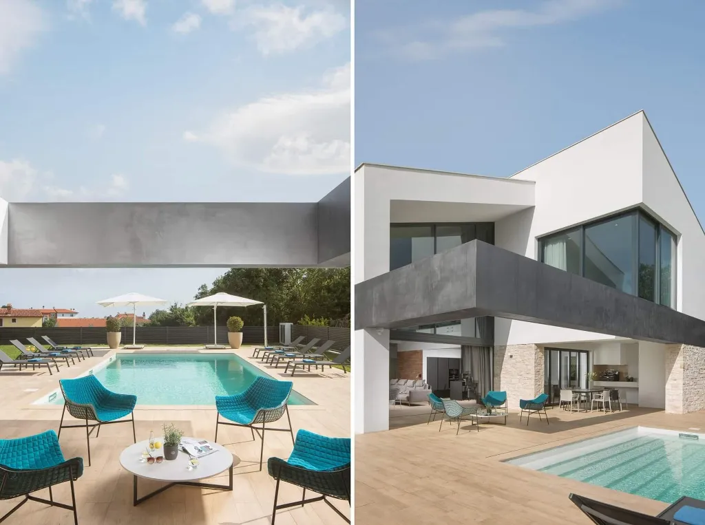 Modern Family Villa with Pool in Medulin