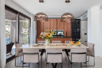 Beachfront Villa with Infinity Pool, Rogoznica