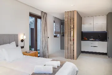 Beachfront Villa with Infinity Pool, Rogoznica