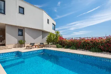 Contemporary Villa Retreat with Heated Pool, Kaštel Sućurac