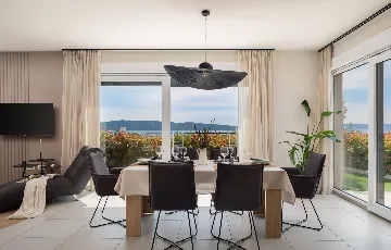 Contemporary Villa Retreat with Heated Pool, Kaštel Sućurac