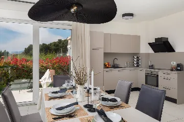 Contemporary Villa Retreat with Heated Pool, Kaštel Sućurac