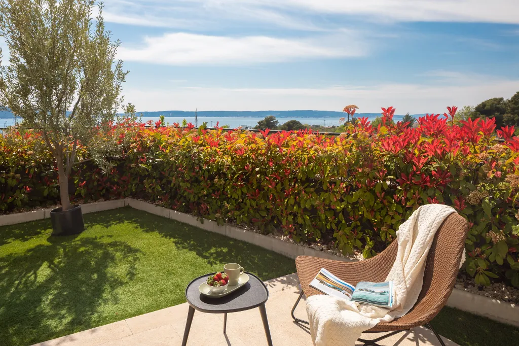 Contemporary Villa Retreat with Heated Pool, Kaštel Sućurac