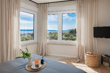 Contemporary Villa Retreat with Heated Pool, Kaštel Sućurac