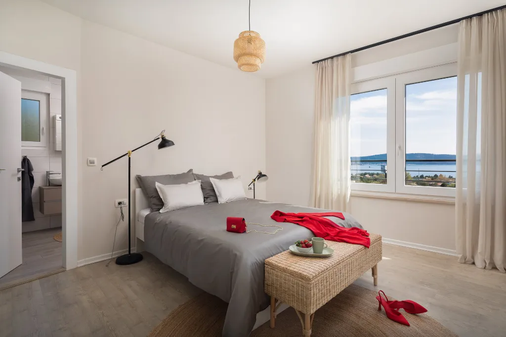 Contemporary Villa Retreat with Heated Pool, Kaštel Sućurac