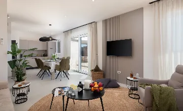 Contemporary Villa Retreat with Heated Pool, Kaštel Sućurac